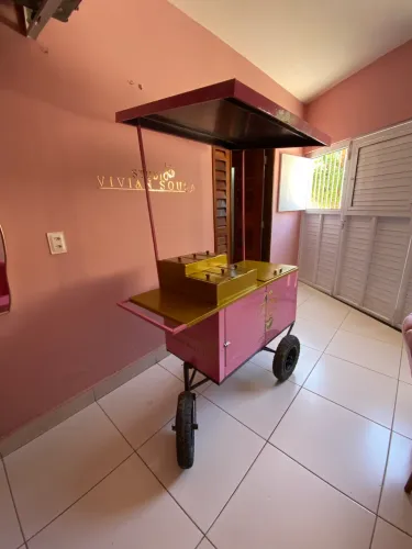 CARRINHO DE AÇAÍ COMPLETO