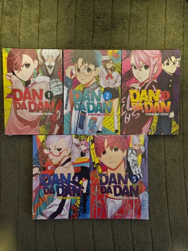 Dandadan Volumes 1 ao 5 | Todos Lacrados | Mangá Panini<br>