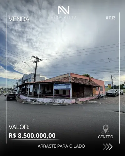 TERRENO À VENDA | CENTRO