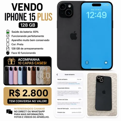 iPhone 15 plus 128G