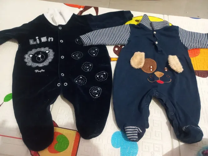 Kit 2 macacões de frio para bebê