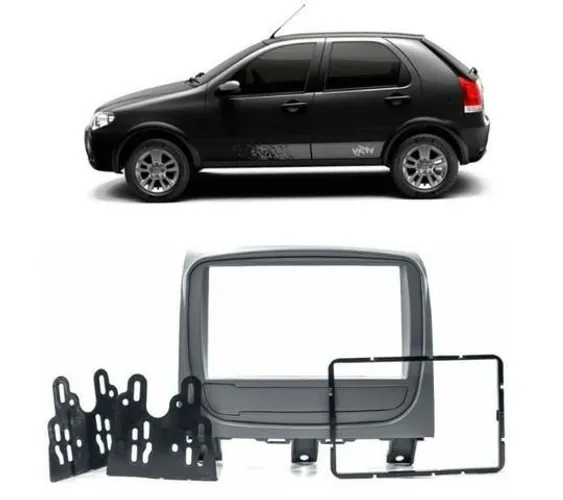 Moldura Painel Dvd Multimídia 1din e 2din P/ todos os carros - Fácil instalação - Expex