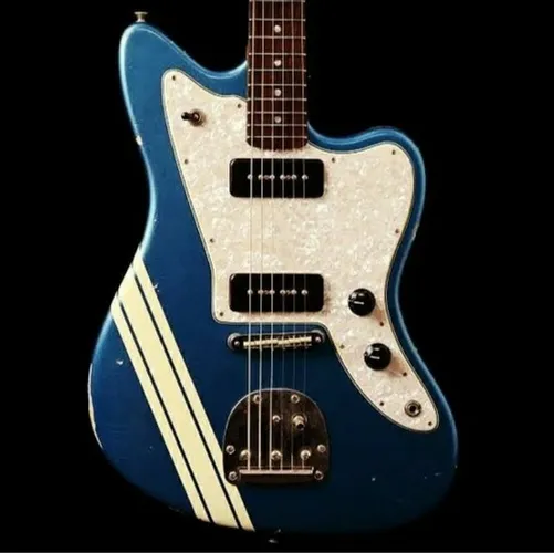 Adesivo guitarra violao baixo Racing Stripe Custom