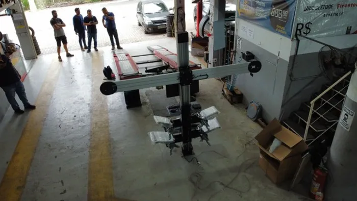 Ramp de alinhamento 4ton pneumatica