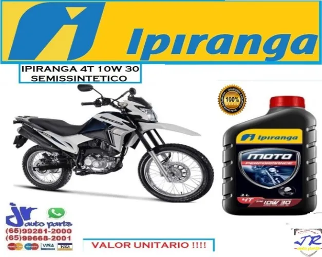Oleo Ipiranga Moto 4T 10W30 Bros 2022
