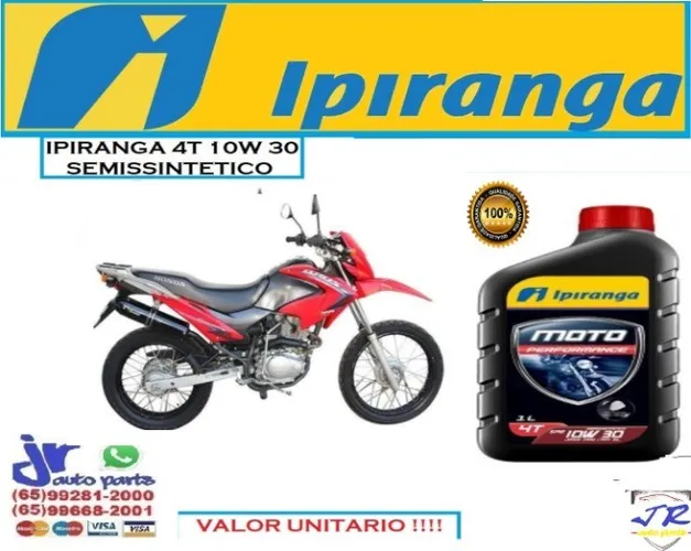 Oleo Ipiranga Moto 4T 10W30 Bros 2009