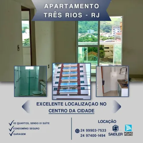 Apartamento no Centro de Três Rios RJ