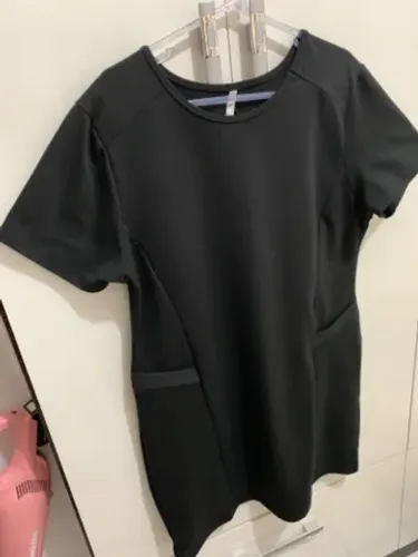 (TAM: G - GG) Vestido Preto De Inverno