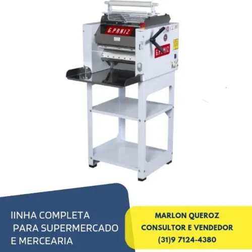 Cilindro de Massas G-Paniz 39CM Bivolt Novo