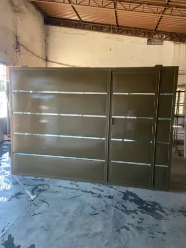 PORTÃO GALVANIZADO MARRON