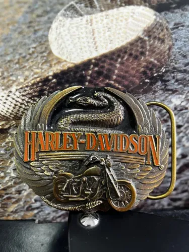  Fivela Harley Davidson original rara