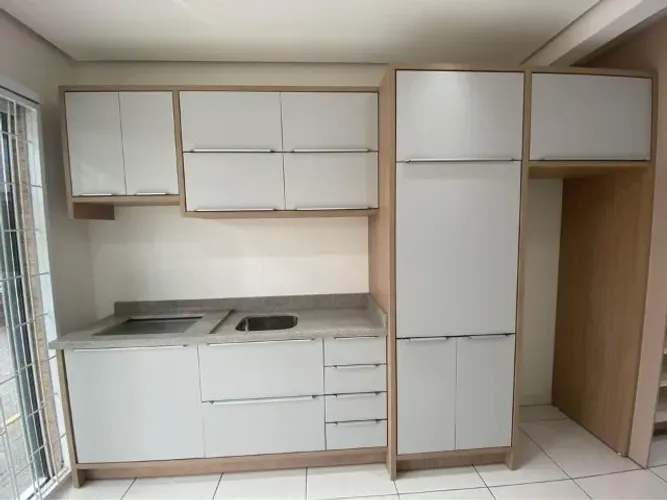 Cozinha 3,30M De Largura  planejada em 100%MDF