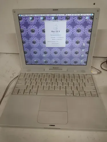 Computador notebook antigo Apple 