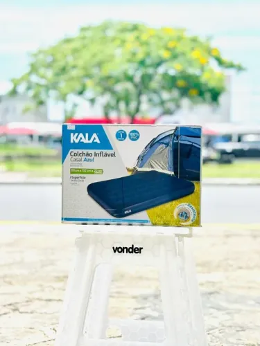 Colchão Inflável Azul - Casal