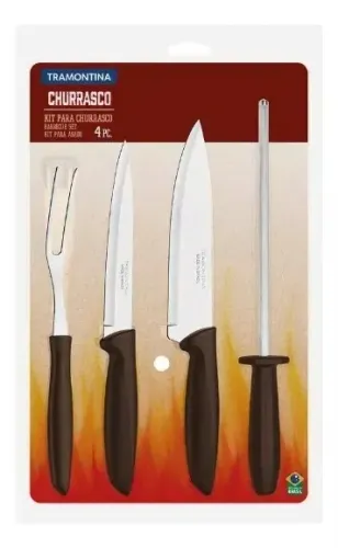 Kit de Churrasco Plenus Tramontina inox