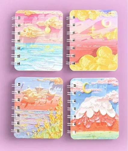 Caderno de Bolso - The Sea of Stars - 4 Modelos Diferentes