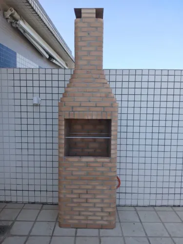 Churrasqueira pura tijolo claro