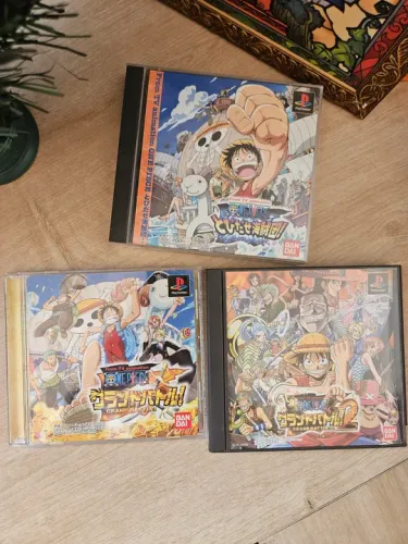 Lote One Piece para PS1