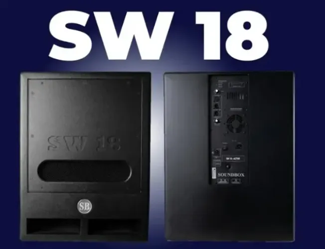 Caixa de Som Subwoofer Sw 18 Polegadas SB