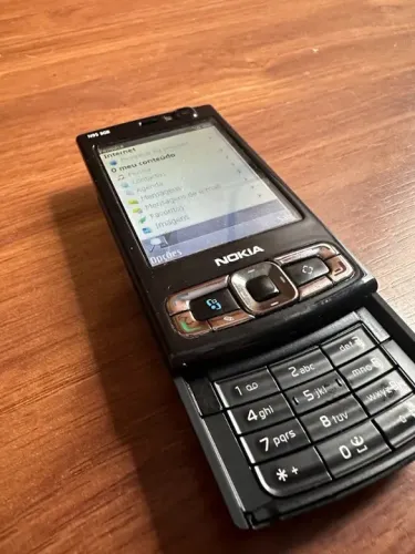 celular nokia n95 desbloqueado ligacões de voz mensagens sms perfeito
