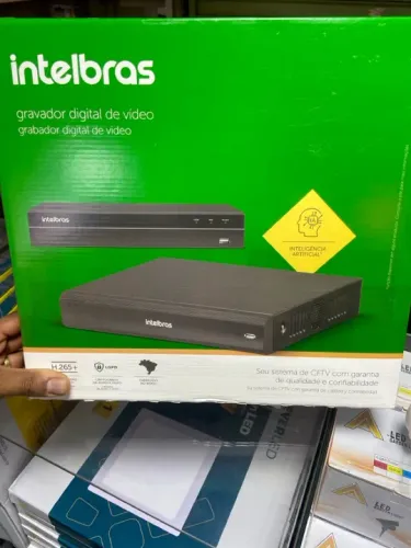 DVR Gravador Digital 04 Canais MHDX 1004 Intelbras 