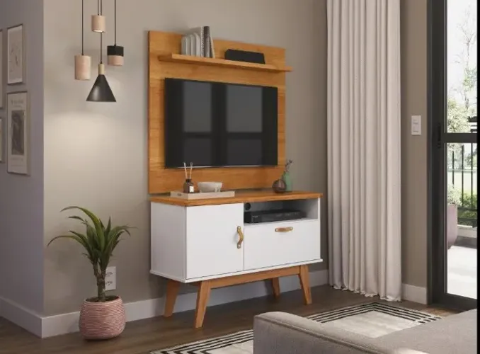 Rack + Painel SI Compactos Para TV Até 32'' ! Frete e Montagem Grátis.