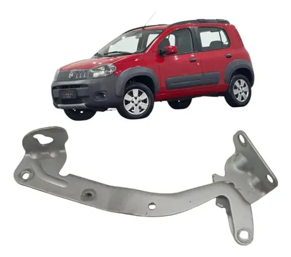Dobradiça Capô Dianteiro Esquerdo Fiat Uno Way 2011 2012