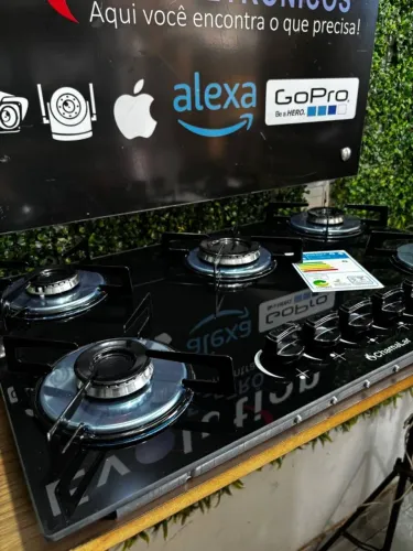 Fogão Cooktop 5 Bocas Ultra Chama - Chama Lar