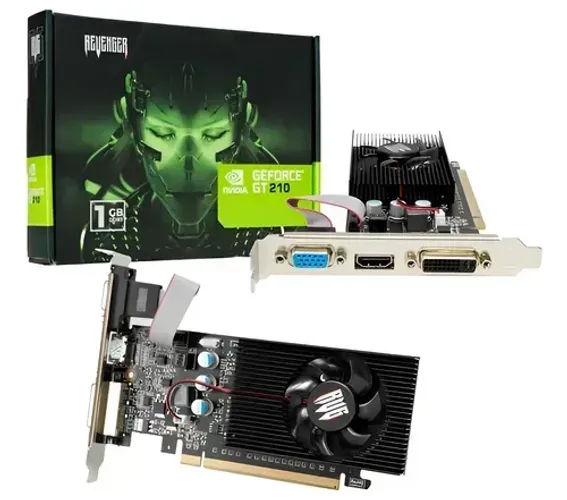 Placa de Vídeo NVIDIA Revenger GT 210 - 1GB DDR3