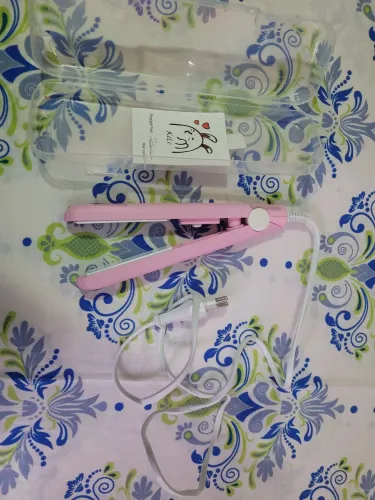 Mini chapinha prancha cabelo bivolt para viagem