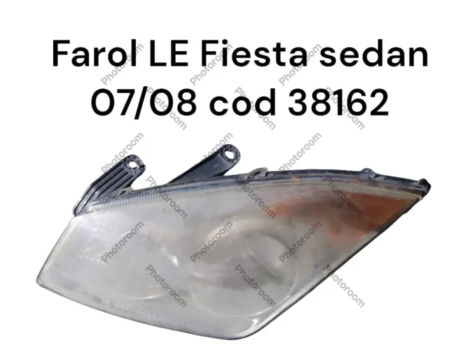 Farol Lado Esquerdo Fiesta Sedan 07/08 Cod 38162