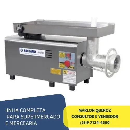 Moedor de Carne Boca 22 para Açougue Beccaro