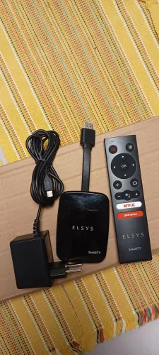 Smarty Elsys Completo Dispositivo de Streaming comando de voz
