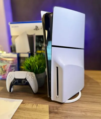 Ps5 slim mídia física na garantia