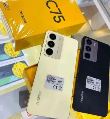 Smartphones Realme C75 8/256GB NFC 4G Novo Entrega Gratuita Capa Pelicula Garantia