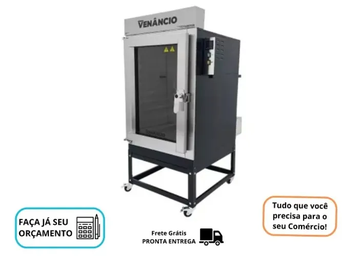 Forno Turbo Elétrico Twister 10 Esteiras Inox FVT10E Venâncio Trifásico 220V