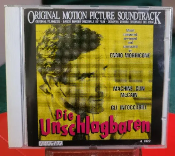 CD ENNIO MORRICONE - TSO - A FÚRIA DOS INTOCÁVEIS - ED. SUÍÇA.