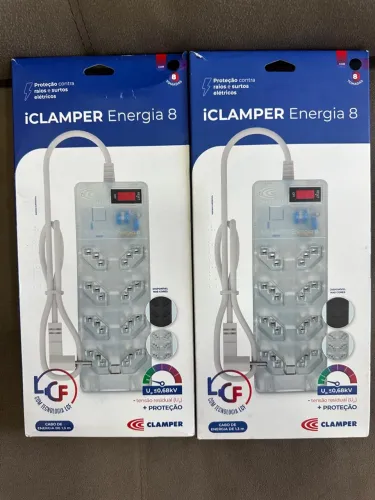 iCLAMPER Energia 8 - Proteção contra raios e surtos elétricos
