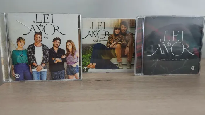 Novela A Lei do Amor - kit com 3 cds - originais 