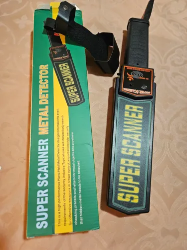 Detector de Metais Portátil Super Scanner 