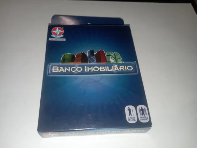 Jogo de cartas banco imobiliário