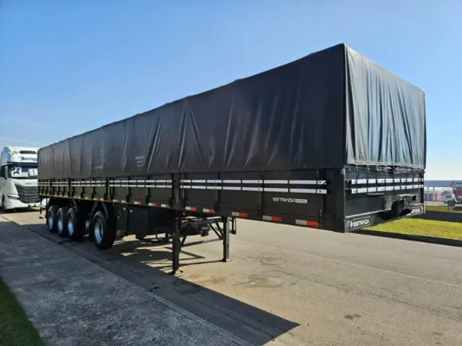 Carreta Graneleira 4 Eixo Estrada Ano 2024 14x 1.80 compensado naval Sem pneus