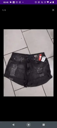 Shorts Jeans Destroyed