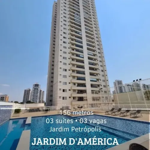 Jardim D'América - apartamento 156 metros com 3 suítes