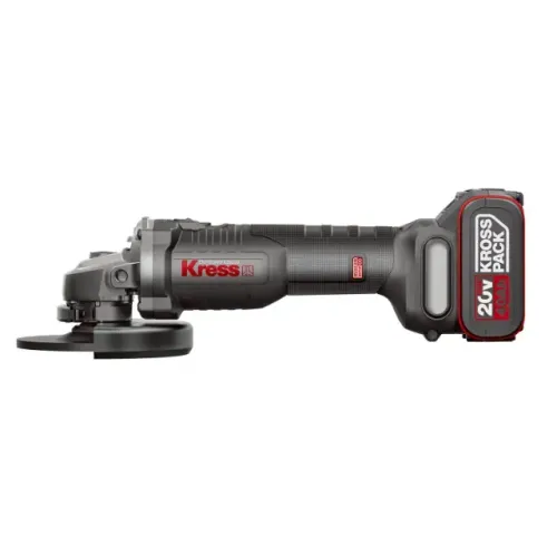 ESMERILHADEIRA KRESS 5 Pol C/ 2 BATERIAS 5 AH 20V E MALETA