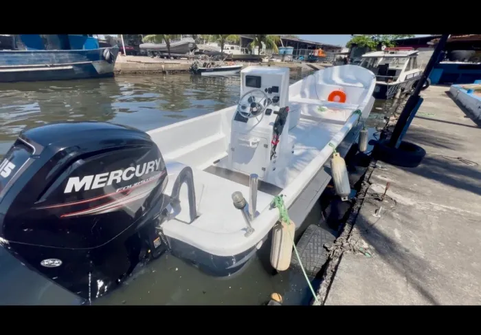 Lancha panga Fishing 25 pés 115 hp 4t Mercury - ZERO