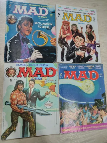 Revistas MAD em português, venda avulsa