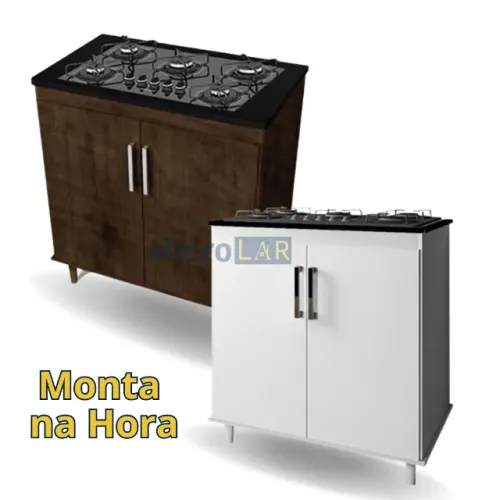 Balcao para Cooktop Winter - Montagem Imediata