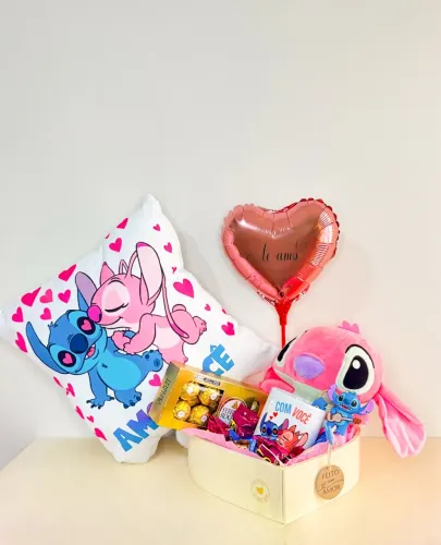 Cesta de Presente Stitch kit