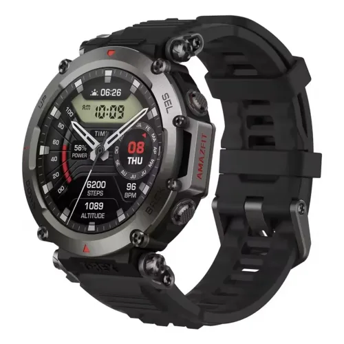 Smartwatch Amazfit T-Rex Ultra 47mm Durável Militar Outdoor Hmns, GPS com Mapas Offline